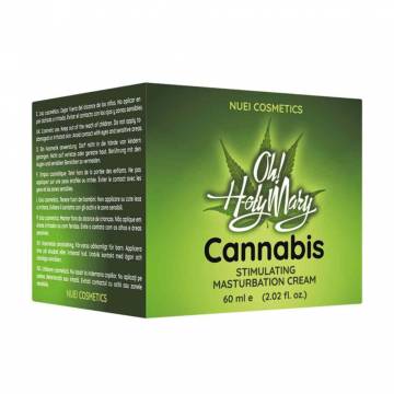 Крем для мастурбации Nuei Oh! Holy Mary Stimulating Masturbation Cream с маслом семян каннабиса, 60 мл Крем для мастурбации Nuei Oh! Holy Mary Stimulating Masturbation Cream с маслом семян каннабиса, 60 мл