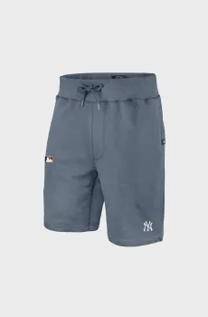 Серые шорты MLB NEW YORK YANKEES BASE RUNN (унисекс) Серый S 47 Brand 609406VP-FS