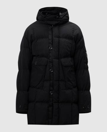 Черный пуховик Flatt Nylon Черный пуховик Flatt Nylon