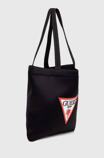 Пляжная сумка Guess цвет чёрный Пляжная сумка Guess цвет чёрный