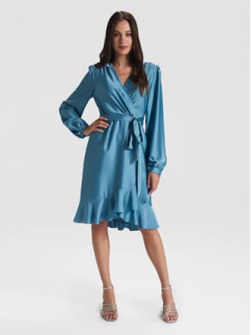 Swing Коктейльна сукня 5AG06500 Голубий Regular Fit Swing Коктейльна сукня 5AG06500 Голубий Regular Fit