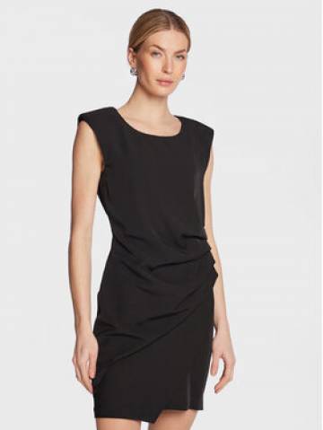 Silvian Heach Коктейльна сукня GPP23200VE Чорний Regular Fit Silvian Heach Коктейльна сукня GPP23200VE Чорний Regular Fit