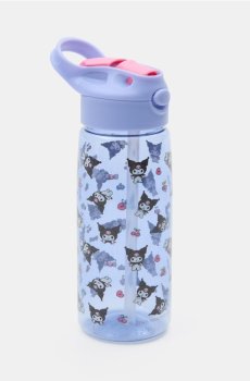 Бутилка зі соломинкою Kuromi - різнобарвний