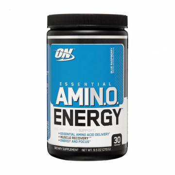Аминокислоты Optimum Nutrition Essential Amino Energy Blue Raspberry в порошке, 270 г Аминокислоты Optimum Nutrition Essential Amino Energy Blue Raspberry в порошке, 270 г