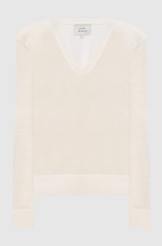Пуловер цвета айвори JULIO из кашемира