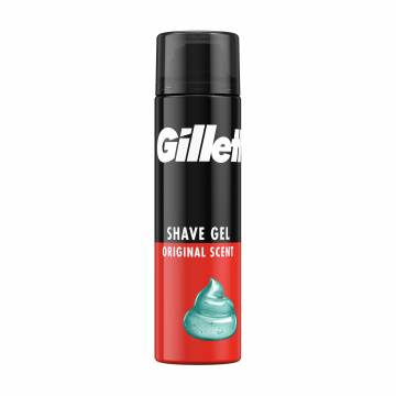 Гель для бритья Gillette Original Scent мужской, 200 мл Гель для бритья Gillette Original Scent мужской, 200 мл