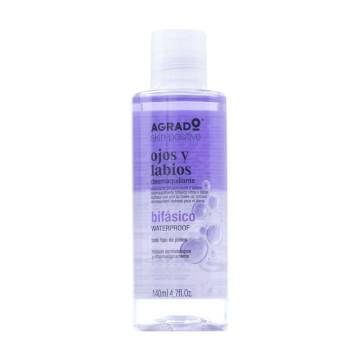 Средство для снятия макияжа с глаз и губ Agrado Skin Positive Waterproof Biphase Eye And Lip Make-Up Remover, 140 мл