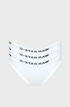 Женские белые трусики (3 шт) Brief Белый L G-Star RAW D23775,D516