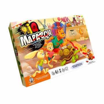 Настольная игра Danko Toys IQ Марафон, на украинском языке, от 6 лет, 119 деталей (G-IQM-01-01U) Настольная игра Danko Toys IQ Марафон, на украинском языке, от 6 лет, 119 деталей (G-IQM-01-01U)