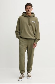 Хлопковая кофта Hugo Blue Nyrohood