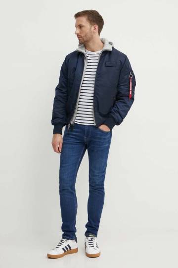 Куртка-бомбер Alpha Industries MA-1 D-Tec мужской зимняя 183110.07 Куртка-бомбер Alpha Industries MA-1 D-Tec мужской зимняя 183110.07