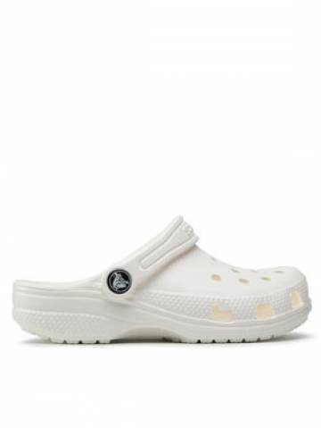 Crocs Шльопанці Classic Clog K 206991 Білий Crocs Шльопанці Classic Clog K 206991 Білий