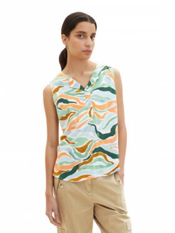 Tom Tailor Блузка 1035254 Кольоровий Regular Fit Tom Tailor Блузка 1035254 Кольоровий Regular Fit