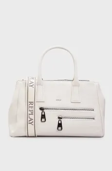 Женская белая сумка Белый ONESIZE Replay FW3629.000.A0502B