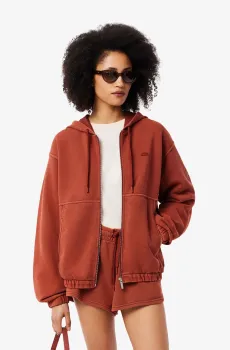 Женское коричневое худи Коричневый 38 Lacoste SF9997G1I