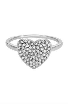 Кольцо Fossil Sadie Glitz Heart