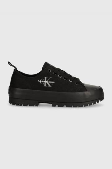 Кеды Calvin Klein Jeans LUGGED HYBRID LACEUP ML MTR женские цвет чёрный YW0YW01505 Кеды Calvin Klein Jeans LUGGED HYBRID LACEUP ML MTR женские цвет чёрный YW0YW01505