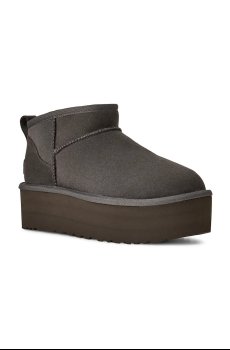 Замшевые сапоги UGG Classic Ultra Mini Platform