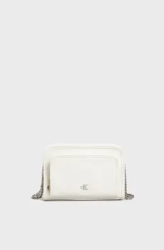 Женская белая сумка UTILITY CAMERA BAG16 Белый ONESIZE Calvin Klein K60K613047