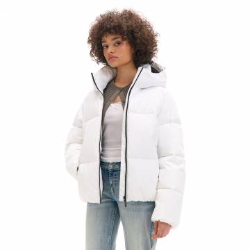 Cropp - Куртка з капюшоном - білий Cropp - Куртка з капюшоном - білий