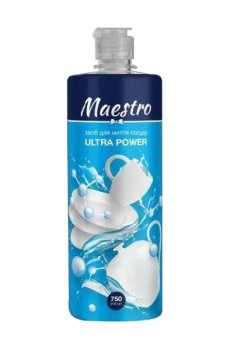 Средство для мытья посуды Maestro Ultra Рower, 750 мл
