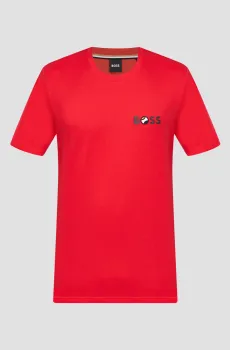 Мужская красная футболка Красный S BOSS 50489420;628