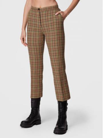 Pinko Штани з тканини Gaio 1G1835 A07Q Бежевий Slim Fit Pinko Штани з тканини Gaio 1G1835 A07Q Бежевий Slim Fit