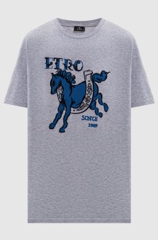 Серая футболка PEGASO