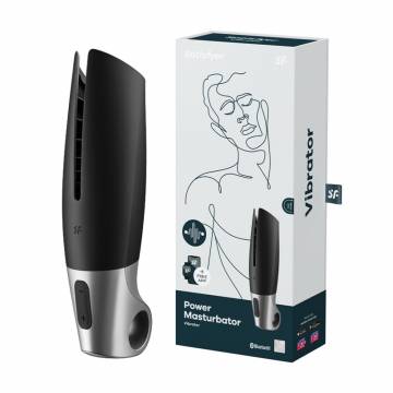 Мастурбатор-вибрационный Satisfyer Power Masturbator черный, 1 шт Мастурбатор-вибрационный Satisfyer Power Masturbator черный, 1 шт