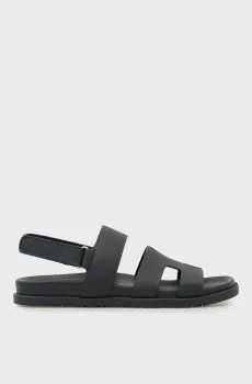 Женские черные кожаные сандалии Amara Черный 36 PRPY PRSLT1437W