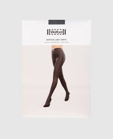 Черные колготки Satin de Luxe 100 den Черные колготки Satin de Luxe 100 den