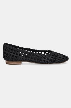 Балетки Toms BLACK WOVEN BASKET