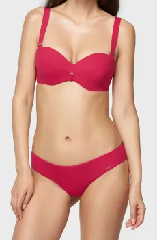 Женские малиновые трусики от купальника Малиновый 42 MARC&ANDRE L2326-Z-BSR-N