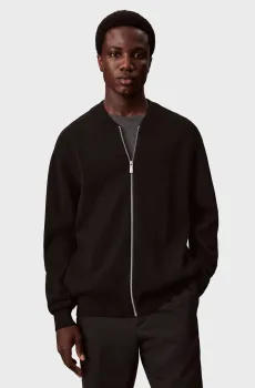 Мужской черный бомбер LS CK TECH KNIT Черный L Calvin Klein LV040EM324