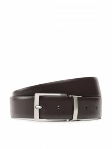 Timberland Чоловічий ремінь 35mm Rev Square Tip Belt TB0A1DFP Коричневий Timberland Чоловічий ремінь 35mm Rev Square Tip Belt TB0A1DFP Коричневий