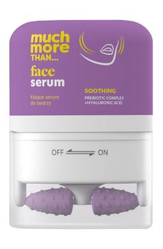 Уценка! Успокаивающая сыворотка для лица HiSkin Much More Than Face Serum с массажером, 40 мл