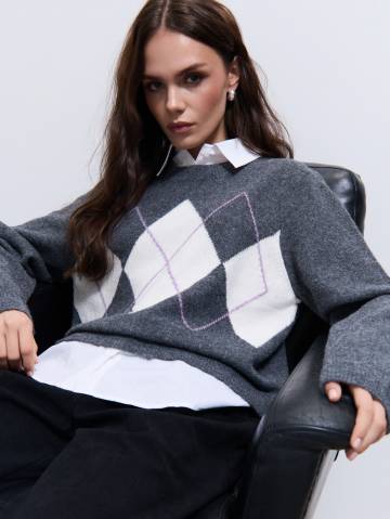 Mohito - Светр з додаванням вовни - сірий - XS