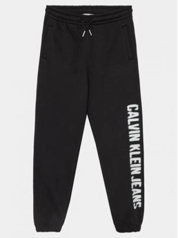 Calvin Klein Jeans Спортивні штани Pixel Logo IB0IB01935 Чорний Relaxed Fit Calvin Klein Jeans Спортивні штани Pixel Logo IB0IB01935 Чорний Relaxed Fit