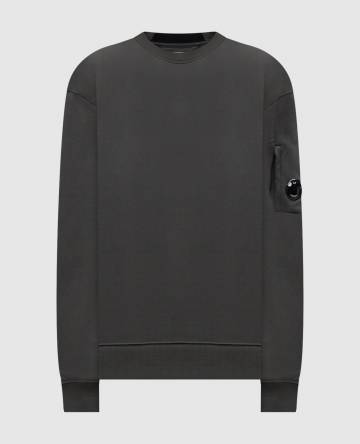 Зеленый свитшот с патчем логотипа