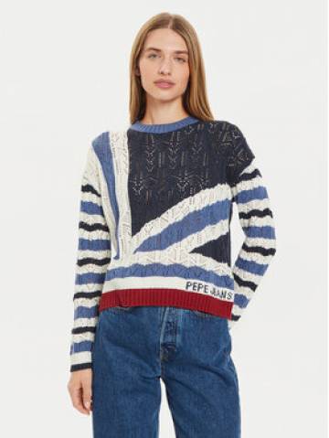 Pepe Jeans Светр Harlow PL702202 Cиній Regular Fit Pepe Jeans Светр Harlow PL702202 Cиній Regular Fit