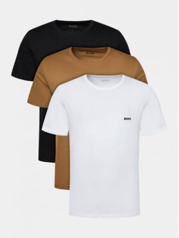 Boss Набір з 3 футболок Tshirt Rn 3P Classic 50475284 Бежевий Regular Fit Boss Набір з 3 футболок Tshirt Rn 3P Classic 50475284 Бежевий Regular Fit