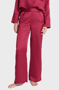 Женские красные брюки с узором IRREELLE Красный L Etam 6555746