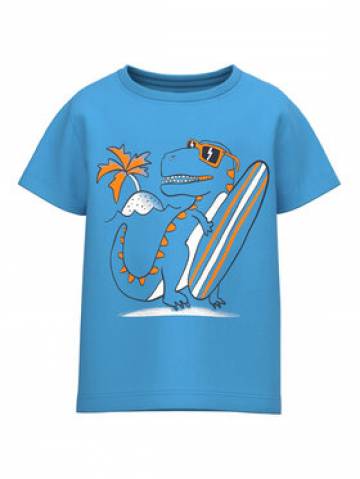 NAME IT Футболка 13216932 Голубий Loose Fit NAME IT Футболка 13216932 Голубий Loose Fit