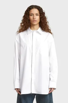 Женская белая рубашка Oversized Белый M G-Star RAW D27992,E079