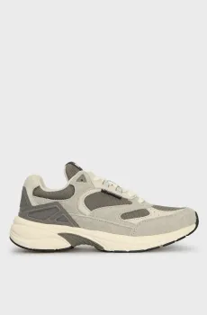 Мужские серые замшевые кроссовки THE CONEY SUEDE Серый 41 Tommy Jeans EM0EM01501