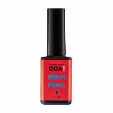Неоновая база для гель-лака GGA Professional Neon Base 5, 15 мл Неоновая база для гель-лака GGA Professional Neon Base 5, 15 мл
