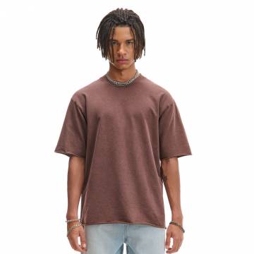 Cropp - Гладка футболка - коричневий Cropp - Гладка футболка - коричневий
