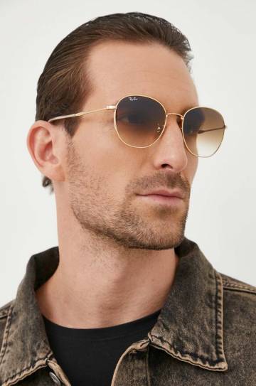 Солнцезащитные очки Ray-Ban цвет коричневый Солнцезащитные очки Ray-Ban цвет коричневый