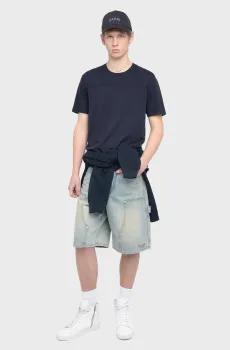 Мужская темно-синяя футболка Tommy Синий L ZADIG&VOLTAIRE JMTS01761_ENCRE