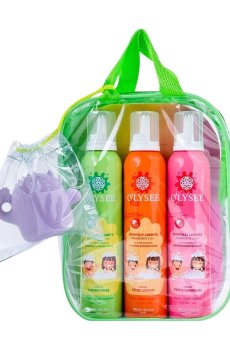 Детский набор для купания OLYSEE Kids (пенка 3 в 1, 3*250 мл + игрушка, 1 шт)